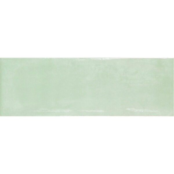 Eton Rustic Gloss Green Metro Tiles - Image 2