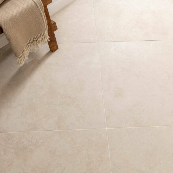 Vesta Cream Matt Travertine Effect Wall and Floor Tiles - Image 7