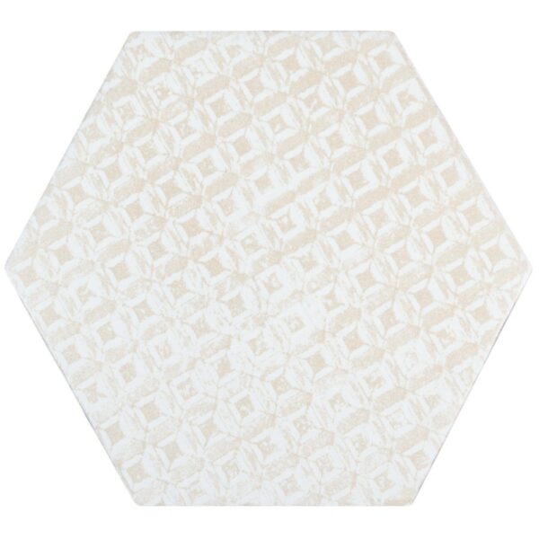 Souk Cream Patchwork Hexagon Tiles - Image 3