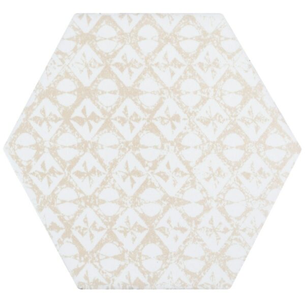 Souk Cream Patchwork Hexagon Tiles - Image 5