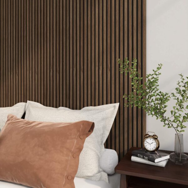 Trepanel Walnut Brown Acoustic Wood Wall Panels