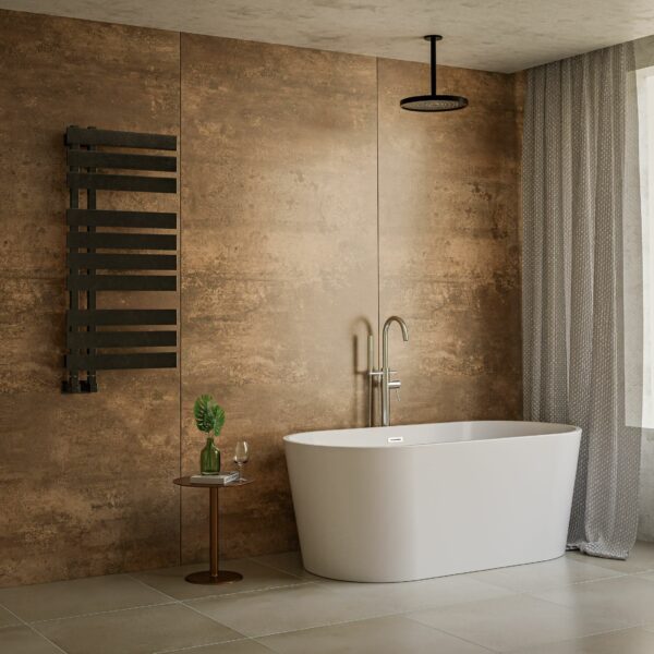 Trepanel Aqua Matt Metallic Bronze PVC Shower Wall Panel