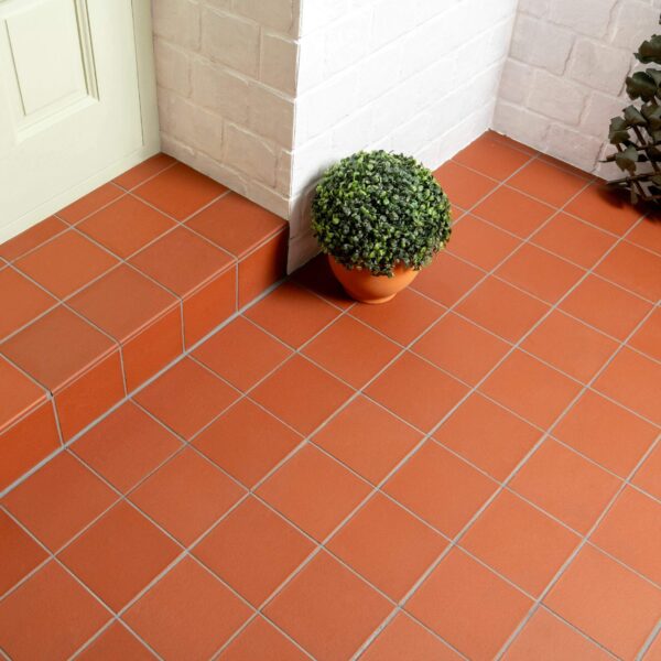 Aragon Flat Red Quarry Tiles - Image 3