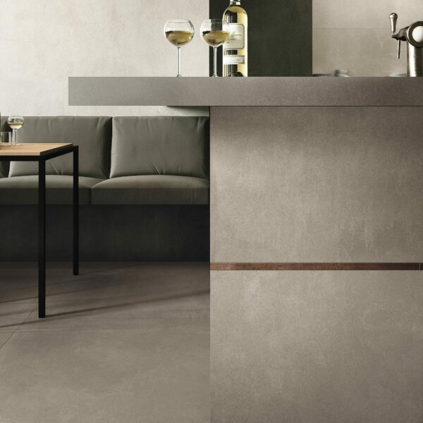 Azuma Matt Silver Grey Stone Effect 600x600 Tile - Image 3