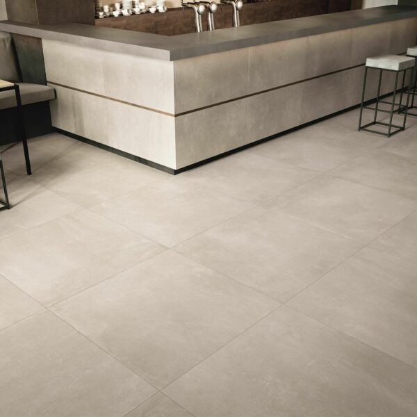 Azuma Matt Silver Grey Stone Effect 600x600 Tile - Image 4