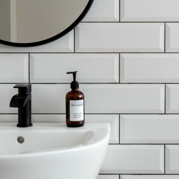 Blanc White Matt Large Metro 300x100 Wall Tiles - Image 6