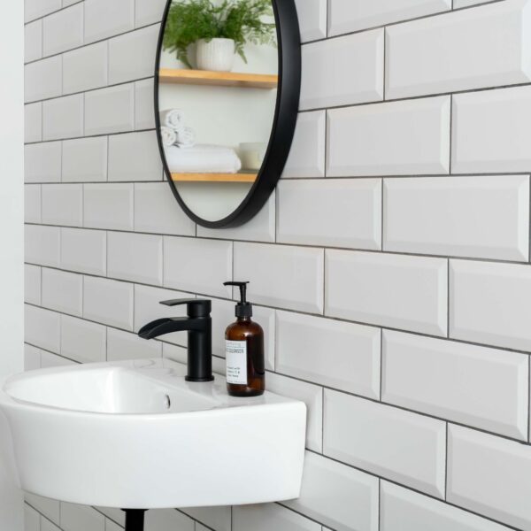 Blanc White Matt Large Metro 300x100 Wall Tiles - Image 3