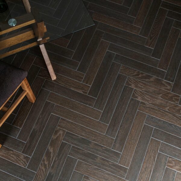 Bonsai Umber Wood Effect Porcelain Floor Tiles - Image 11