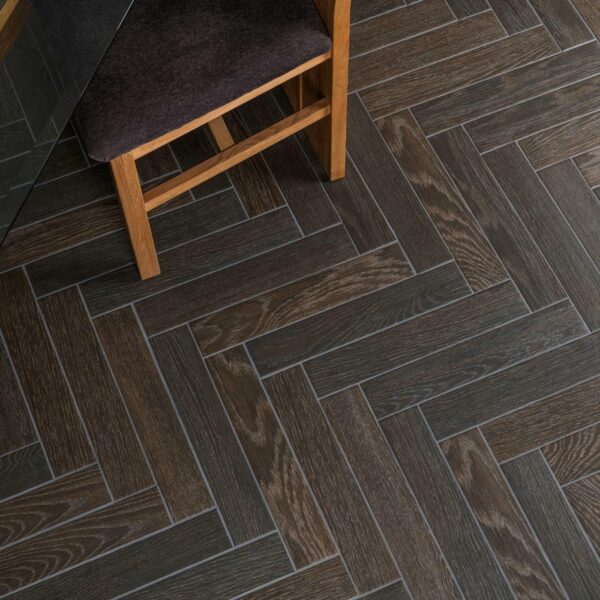 Bonsai Umber Wood Effect Porcelain Floor Tiles - Image 9