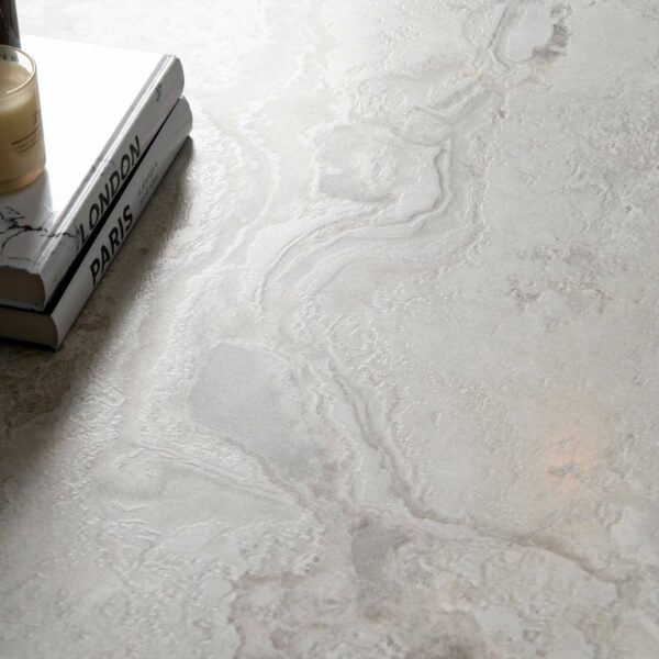 Candy Grey Matt 1200x600 Marble Effect Tiles - Image 6