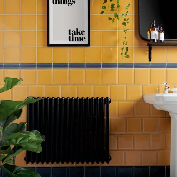 Capsule? Yellow Gloss Bevelled 150x150 Wall Tiles