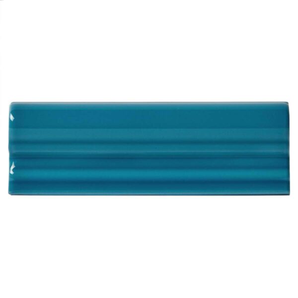 Capsule? Blue Gloss Border 150x50 Wall Tiles - Image 2