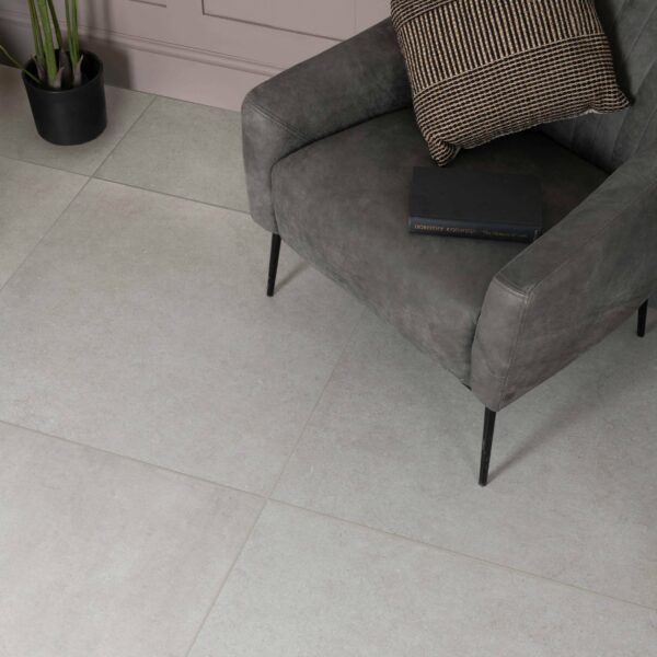 Carbon Chalk Concrete Effect Tiles - Image 5