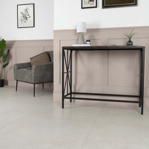 Carbon Chalk Concrete Effect Tiles