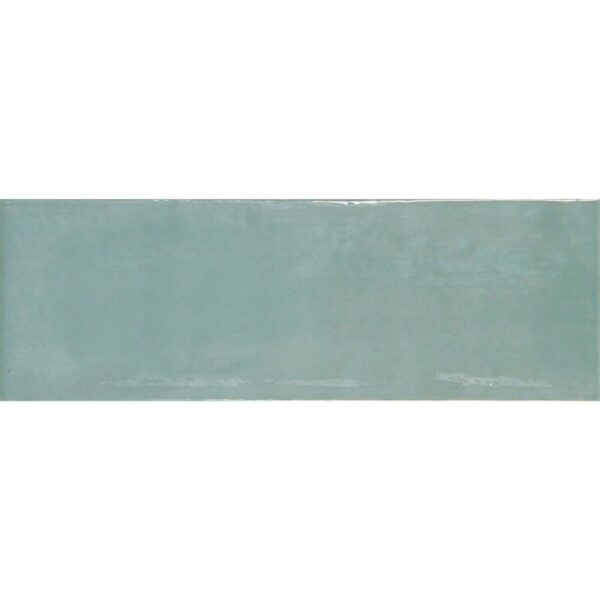 Rustic Cedar Ceramic Gloss Blue Metro Tiles - Image 2