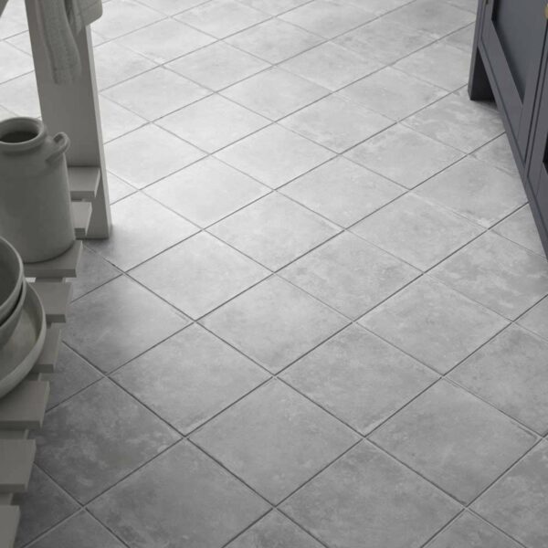 Ritz Grey Concrete Effect Wall And Floor Tiles