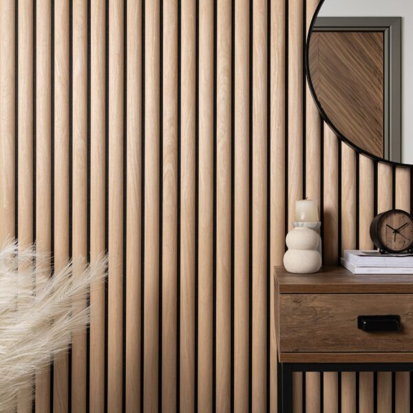 Trepanel Design Oak Curve Acoustic Wood Wall Panels - Image 5