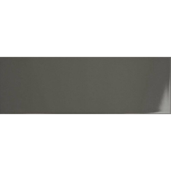 Linear Gloss Dark Grey Brick Tiles - Image 2