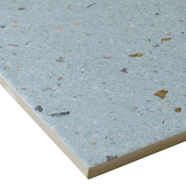 Dollymixx Bubblegum Light Blue Terrazzo Effect Tiles - Image 4