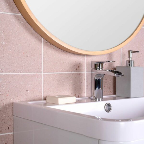 Dollymixx Plum Blush Terrazzo Effect Tiles - Image 3