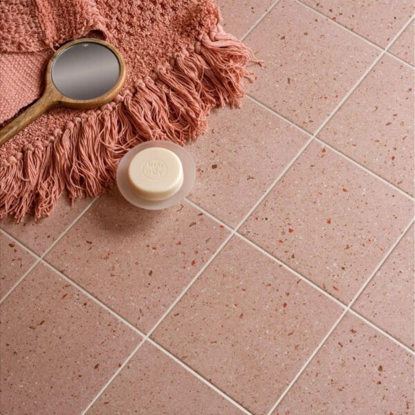 Dollymixx Plum Blush Terrazzo Effect Tiles - Image 6