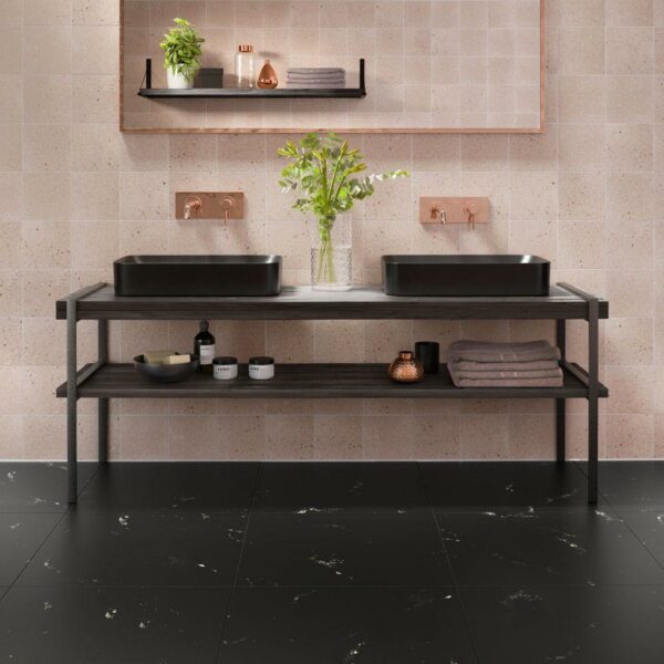 Dollymixx Plum Blush Terrazzo Effect Tiles - Image 8