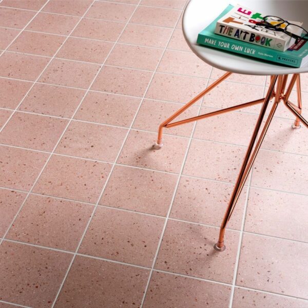 Dollymixx Plum Blush Terrazzo Effect Tiles