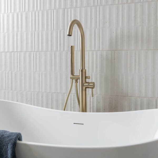 Dover Waves Bone Matt Stone Effect Wall Tiles - Image 6