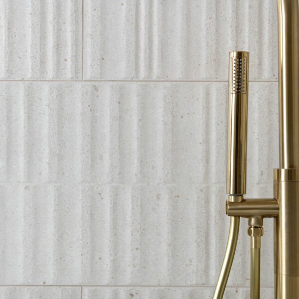 Dover Waves Bone Matt Stone Effect Wall Tiles - Image 4