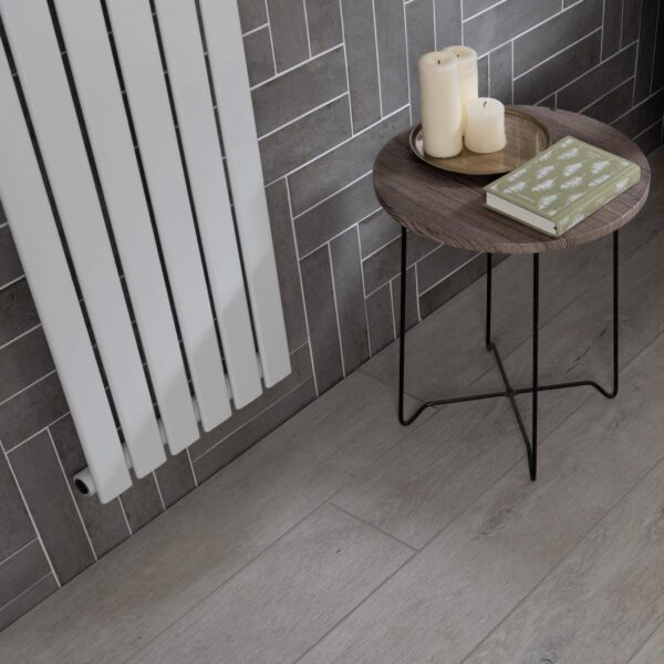 Faith Grey Gloss Wall and Floor Tile - Image 7