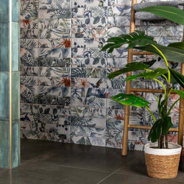 Lazio Multicolour Gloss Patterned Wall Tiles - Image 5