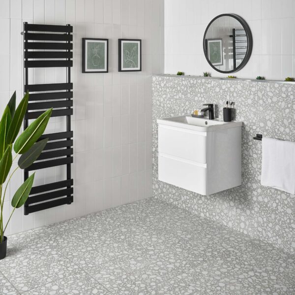 Linear Gloss White Brick Tiles - Image 8