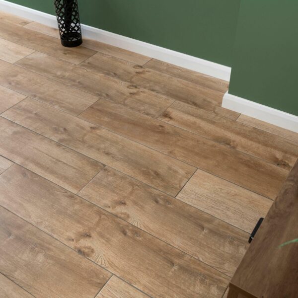 Madagascan Ipil Oak Wood Effect Porcelain Floor Tiles - Image 7