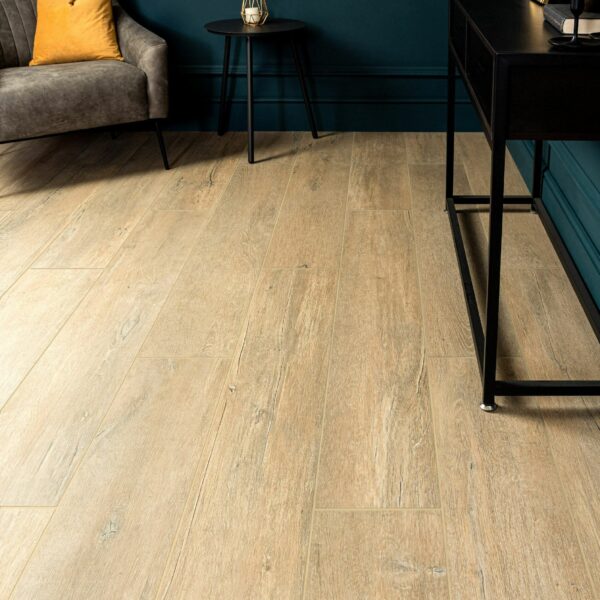 Madera Taupe Wood Effect Porcelain Floor Tiles - Image 5