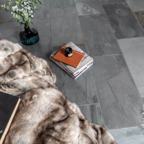 Mahal Grey Brushed Slate Tiles - Image 3