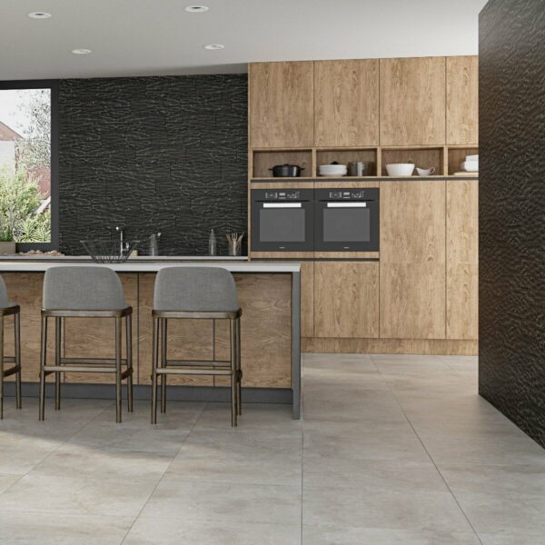 Foil Metallic Grey Stone Effect Wall And Floor Tiles - Image 4