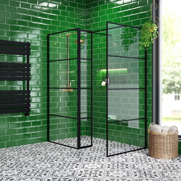 Park Ceramic Green Gloss Metro Tiles