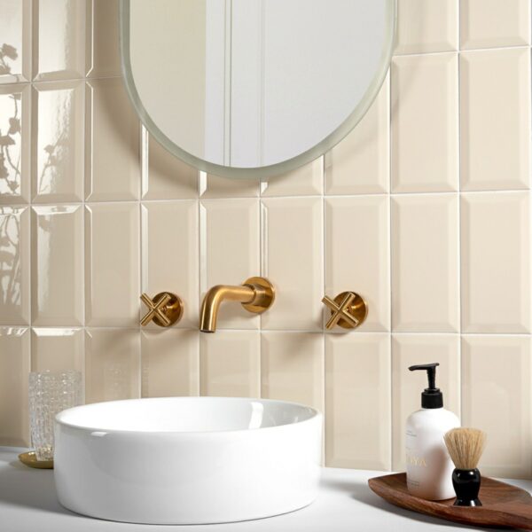 Metro Victoria Cream Gloss Metro Tiles - Image 6