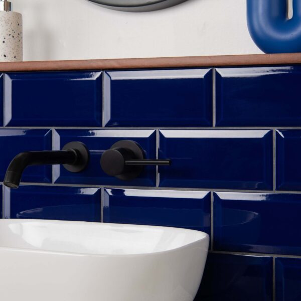 Metro Manor House Gloss Blue Metro Tiles - Image 7