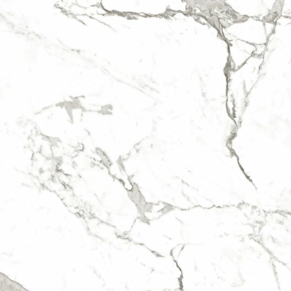 Modern Statuario Matt Marble Effect Tiles 600x600 - Image 4