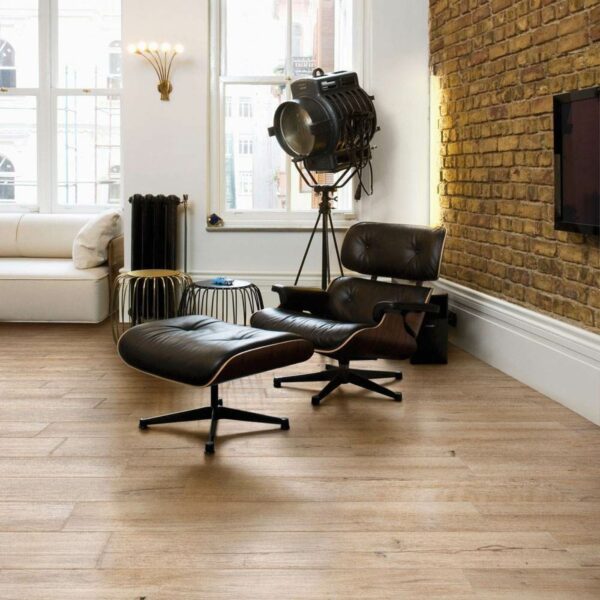 Muniellos Honey Oak Wood Effect Porcelain Floor Tiles 1215x195 - Image 3