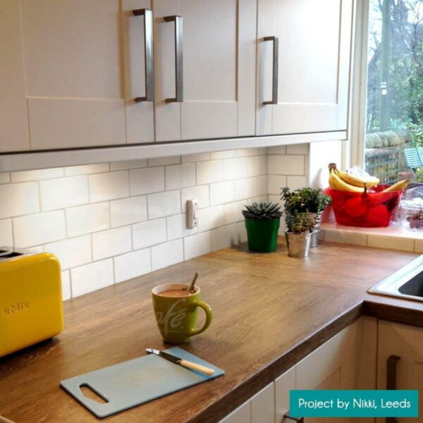 Flat Ceramic Chalk Farm Matt White Metro Tiles - Image 4