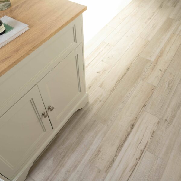 Oakdale Light Beige Wood Effect Porcelain Floor Tiles - Image 9