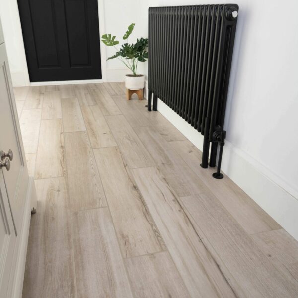 Oakdale Light Beige Wood Effect Porcelain Floor Tiles - Image 8