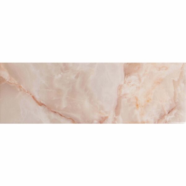 Passion Onyx Blush Pink Marble Effect Wall Tiles - Image 8