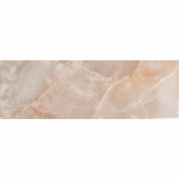 Passion Onyx Blush Pink Marble Effect Wall Tiles - Image 7