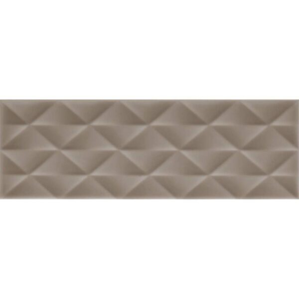 Ritz Pebble Brown Decor Gloss Wall Brick Tiles - Image 2