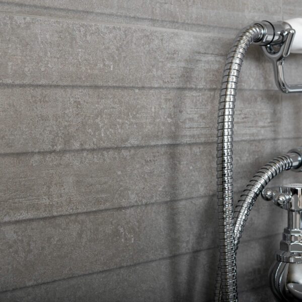 Genoa Grey Matt Decor Concrete Effect Wall Tiles - Image 4