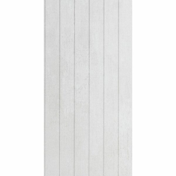 Genoa White Matt Decor Concrete Effect Wall Tiles - Image 11