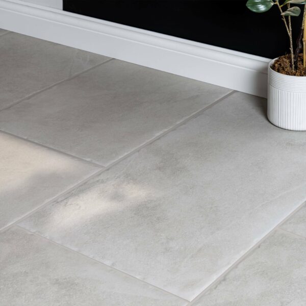 Bronte Country Bianco Light Grey Stone Effect Floor Tiles - Image 6